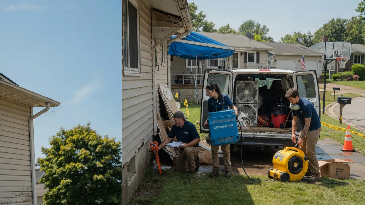 Ceiling Leak Cleanup in Kingston Mines, IL near me